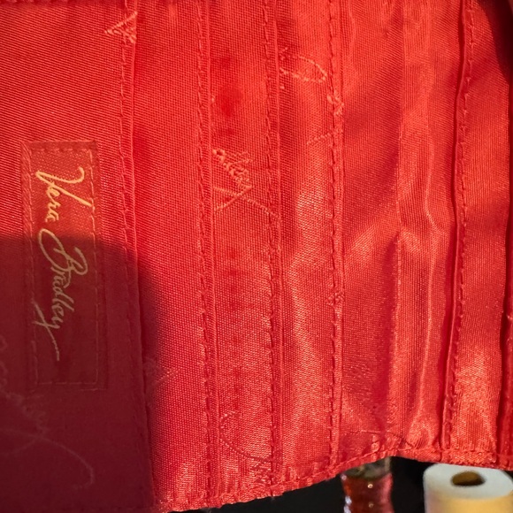 Vera Bradley Pink and Green Paisley Wallet - Picture 9 of 13